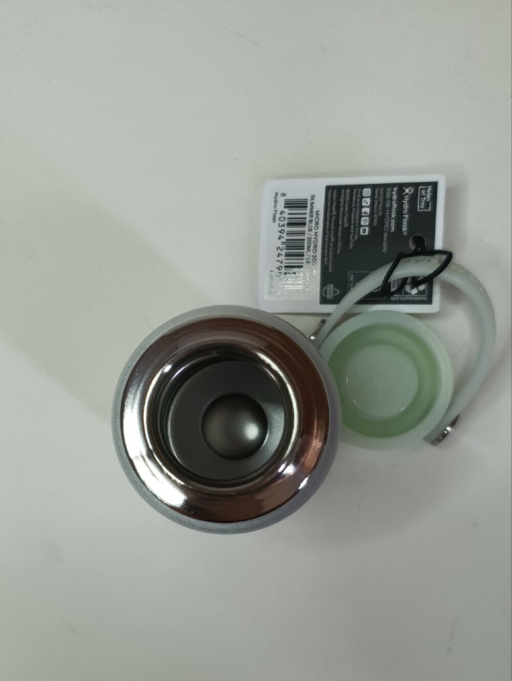 Hydro Flask Micro Water Bottle - Glimmer Blue (Limited Edition ) NEW COLOR NWT - Picture 9 of 12